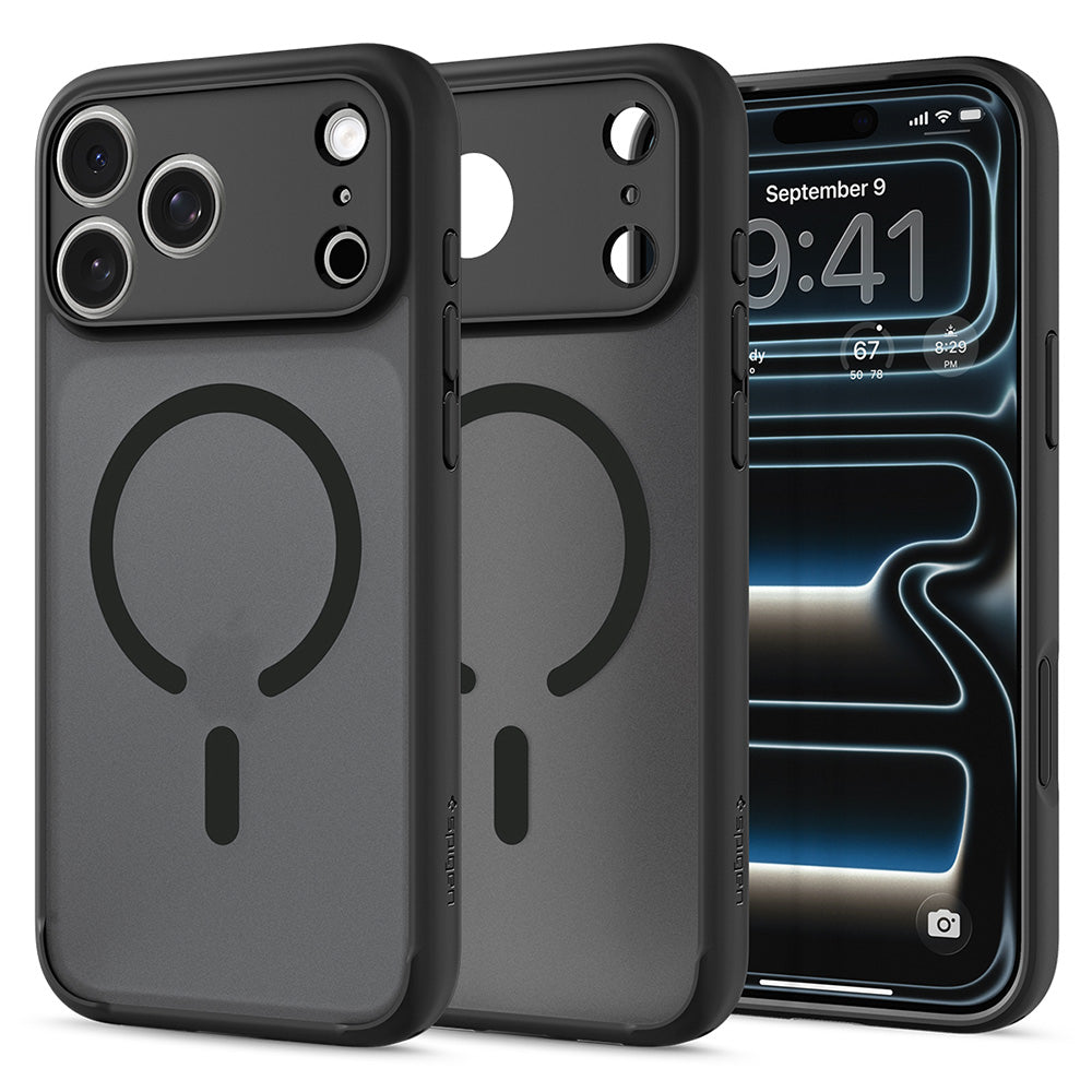 MagSafe Case for Apple iPhone 18 Pro / 17 Pro, Spigen, Ultra Hybrid, Matte Black ACS12160