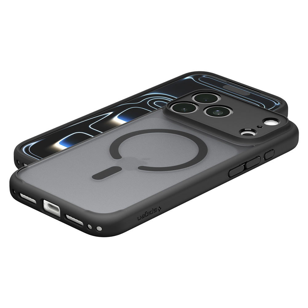 MagSafe Case for Apple iPhone 18 Pro / 17 Pro, Spigen, Ultra Hybrid, Matte Black ACS12160