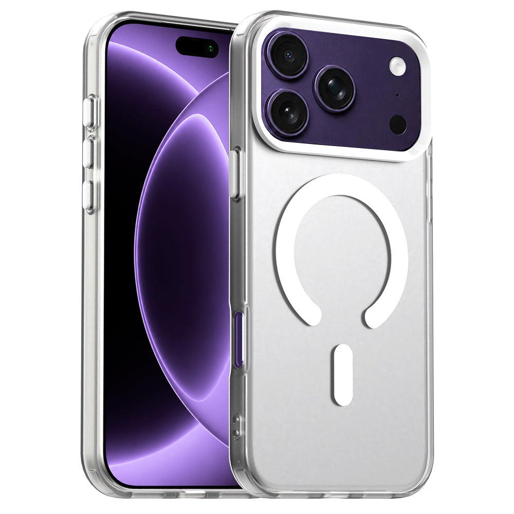 MagSafe Case for Apple iPhone 18 Pro / 17 Pro, Techsuit, CandyCase, White