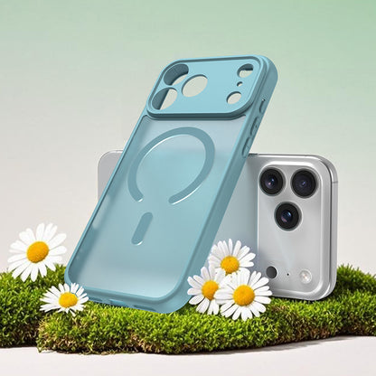 MagSafe Case for Apple iPhone 18 Pro / 17 Pro, Techsuit, HaloFrost II, Light Green