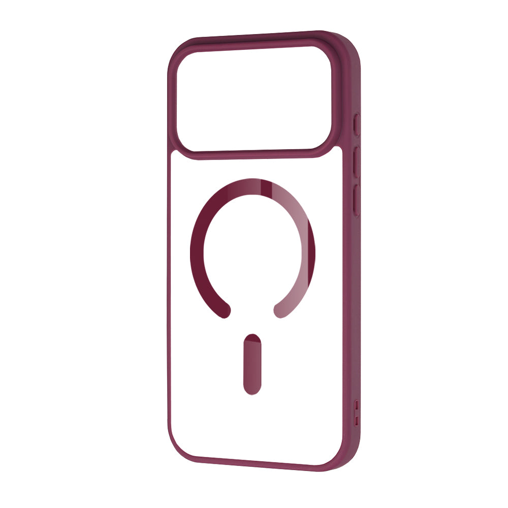 MagSafe Case for Apple iPhone 18 Pro / 17 Pro, Techsuit, Pro, Dark Burgundy