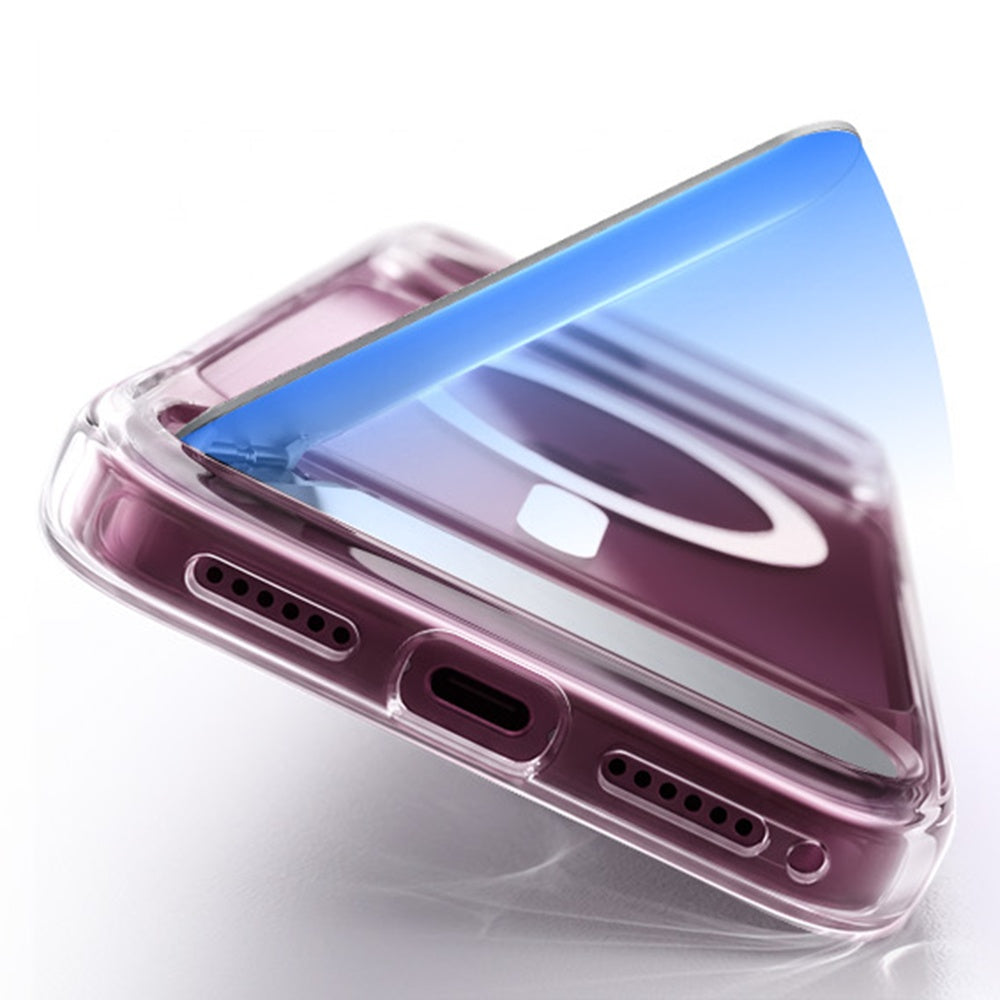 MagSafe Case for Apple iPhone 18 Pro / 17 Pro, Torras, Ostand L1 Guardian, Transparent