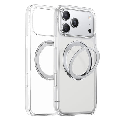MagSafe Case for Apple iPhone 18 Pro / 17 Pro, Torras, Ostand O1 Guardian, Transparent