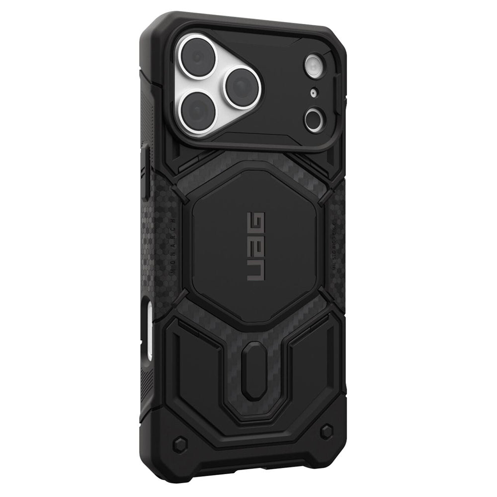 MagSafe Case for Apple iPhone 18 Pro / 17 Pro, Urban Armor Gear, Monarch Pro Carbon, Black