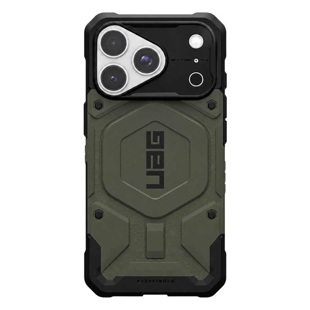 MagSafe Case for Apple iPhone 18 Pro / 17 Pro, Urban Armor Gear, Pathfinder, Green