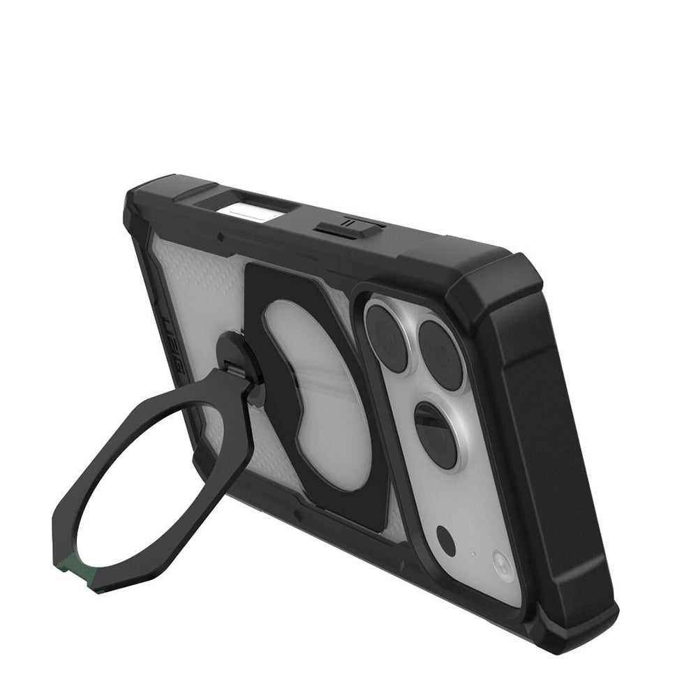 MagSafe Case for Apple iPhone 18 Pro / 17 Pro, Urban Armor Gear, Plasma XTE, Transparent Black