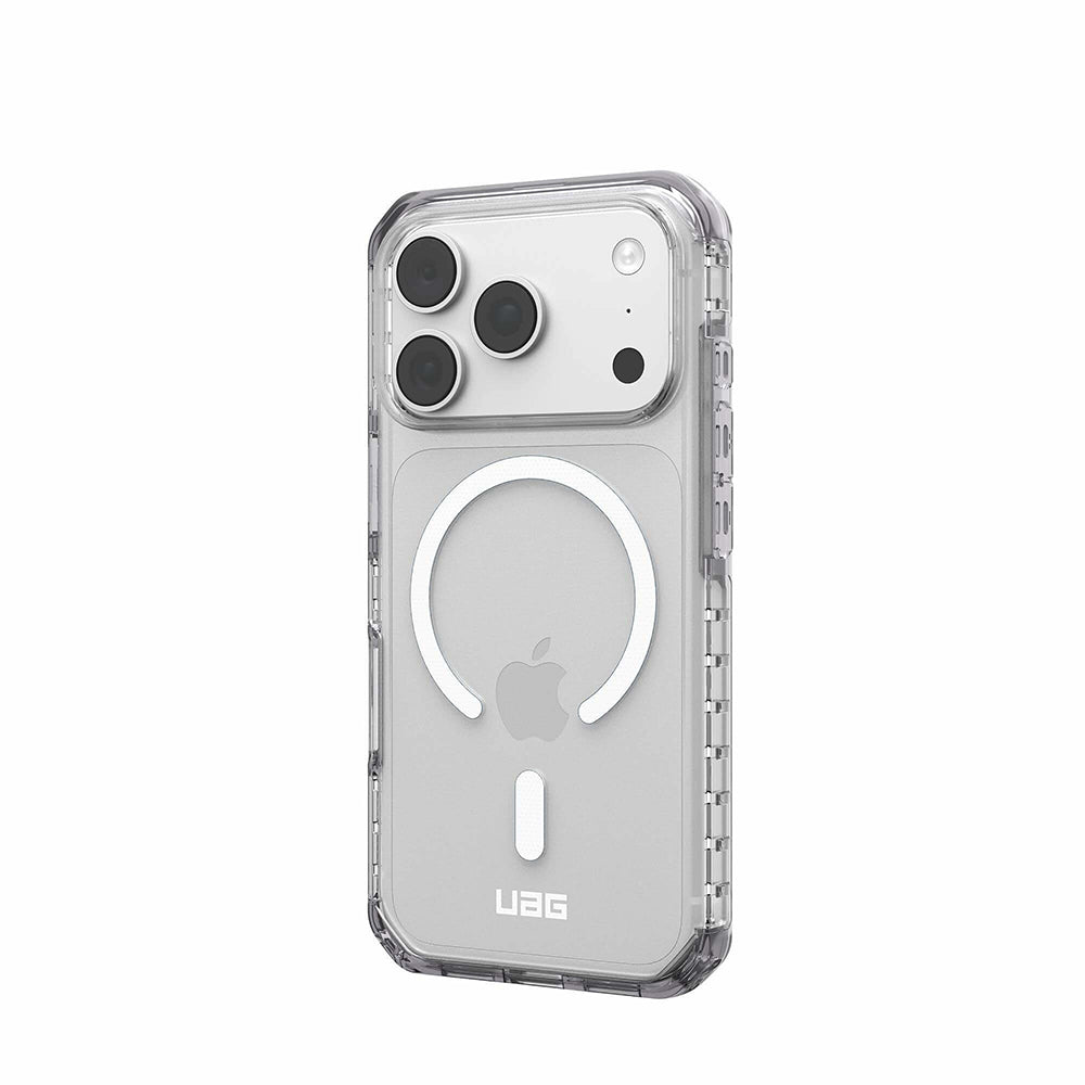 MagSafe Case for Apple iPhone 18 Pro / 17 Pro, Urban Armor Gear, Plyo LT, Silver