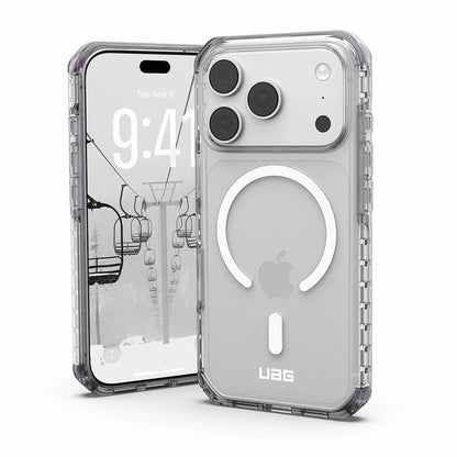 MagSafe Case for Apple iPhone 18 Pro / 17 Pro, Urban Armor Gear, Plyo LT, Silver