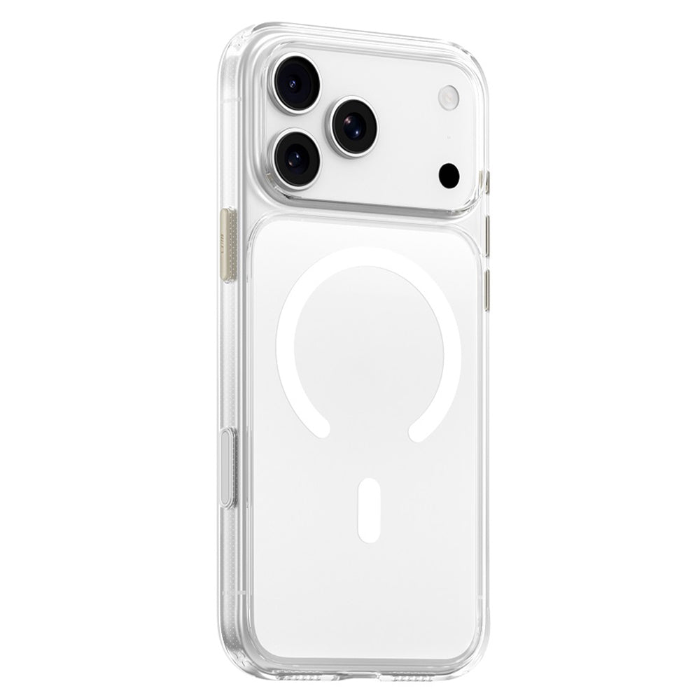 MagSafe Case for Apple iPhone 18 Pro Max / 17 Pro Max, Blueo, Crystal+ Anti-Drop, Transparent