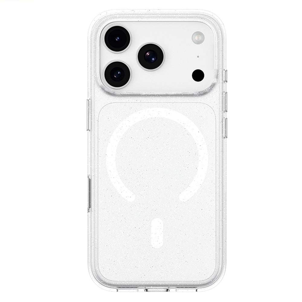 MagSafe Case for Apple iPhone 18 Pro Max / 17 Pro Max, Blueo, Crystal Pro Anti-Drop Glitter, Transparent
