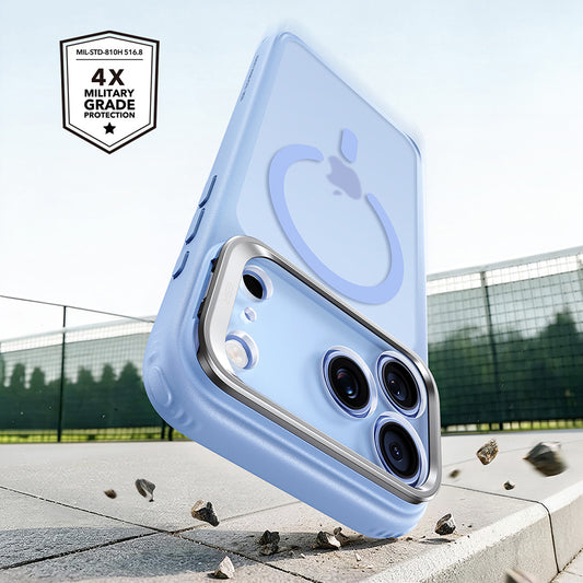 MagSafe Case for Apple iPhone 18 Pro Max / 17 Pro Max, ESR, Classic Hybrid Kickstand, Satin Blue