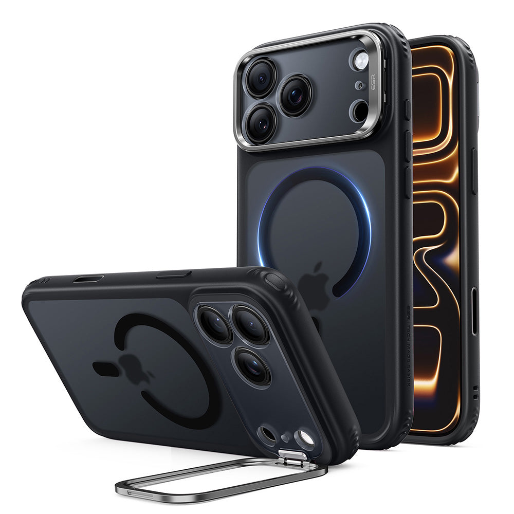 MagSafe Case for Apple iPhone 18 Pro Max / 17 Pro Max, ESR, Classic Hybrid Kickstand, Matte Black