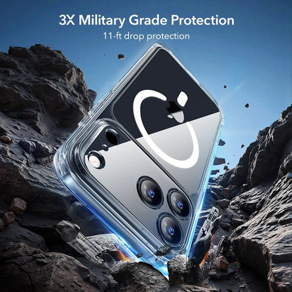 MagSafe Case for Apple iPhone 18 Pro Max / 17 Pro Max, ESR, Classic Hybrid with Screen Protector, Transparent