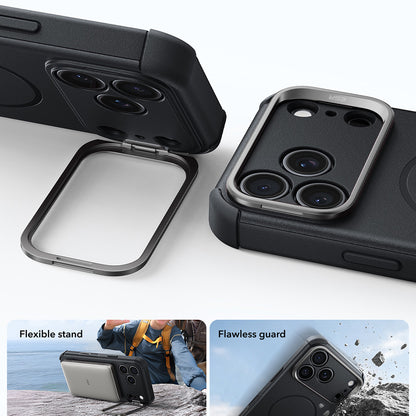 MagSafe Case for Apple iPhone 18 Pro Max / 17 Pro Max, ESR, Cyber Armor Kickstand, Black