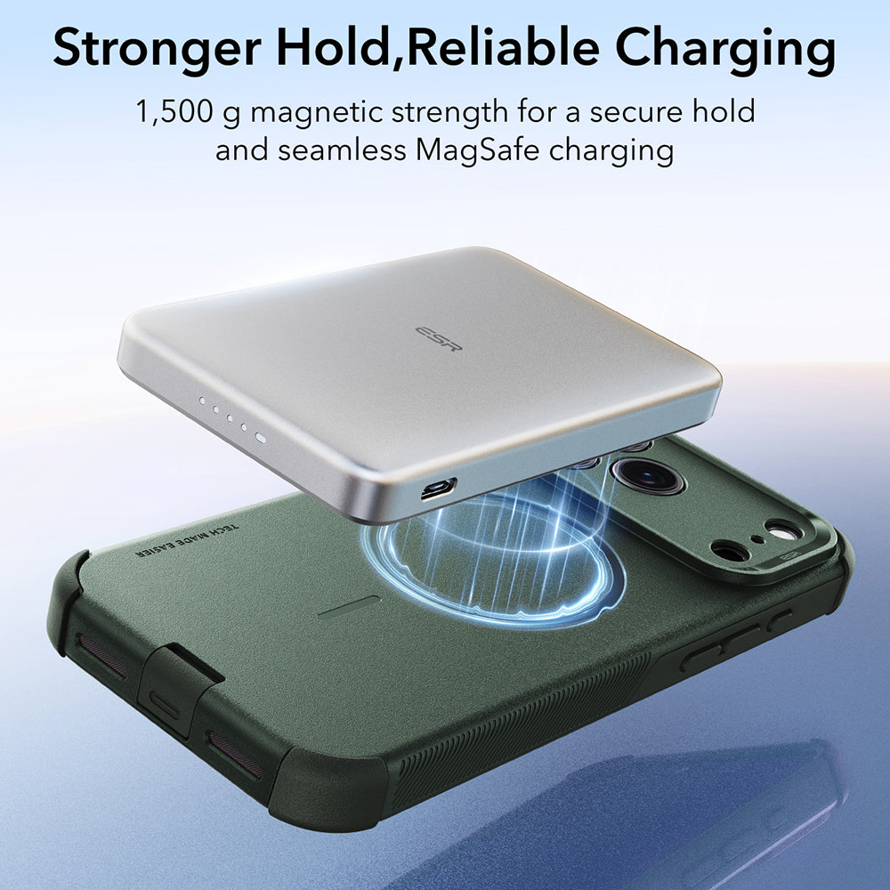 MagSafe Case for Apple iPhone 18 Pro Max / 17 Pro Max, ESR, Cyber, Green
