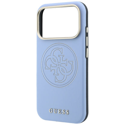 MagSafe Case for Apple iPhone 18 Pro Max / 17 Pro Max, Guess, Perforated 4G, Blue