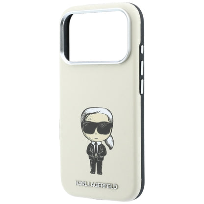 MagSafe Case for Apple iPhone 18 Pro Max / 17 Pro Max, Karl Lagerfeld, Ikonik Sketch, Beige