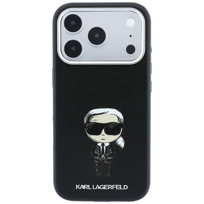MagSafe Case for Apple iPhone 18 Pro Max / 17 Pro Max, Karl Lagerfeld, Ikonik Sketch, Black