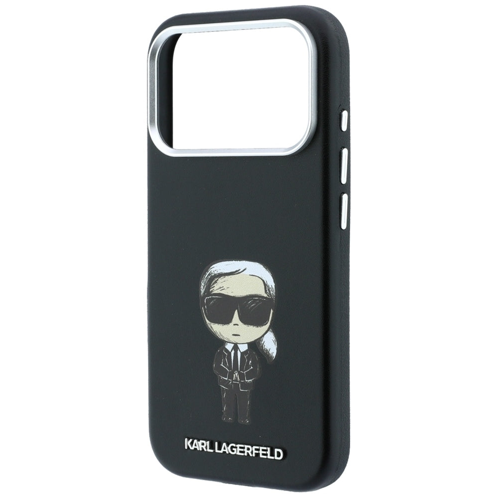 MagSafe Case for Apple iPhone 18 Pro Max / 17 Pro Max, Karl Lagerfeld, Ikonik Sketch, Black