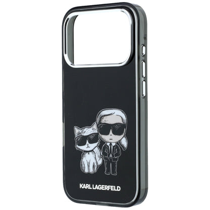 MagSafe Case for Apple iPhone 18 Pro Max / 17 Pro Max, Karl Lagerfeld, IML KC Bodies Sketch Print, Black