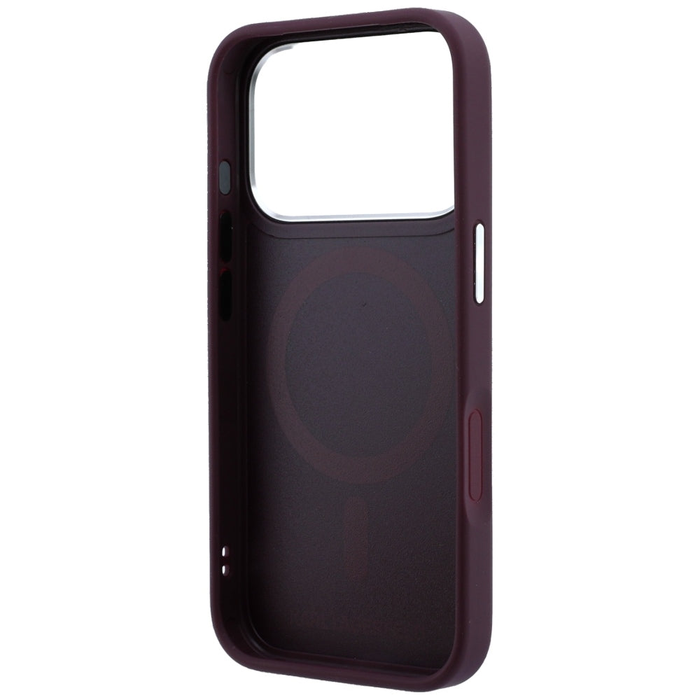 MagSafe Case for Apple iPhone 18 Pro Max / 17 Pro Max, Karl Lagerfeld, Point and Choupette Sketch, Burgundy