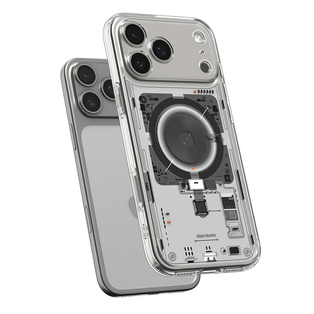 MagSafe Case for Apple iPhone 18 Pro Max / 17 Pro Max, Spigen, Ultra Hybrid Neo One, Transparent ACS12129