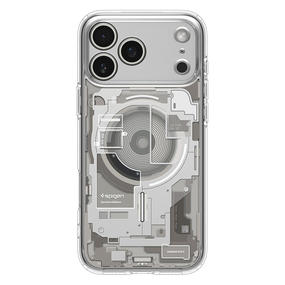 MagSafe Case for Apple iPhone 18 Pro Max / 17 Pro Max, Spigen, Ultra Hybrid Neo One, Transparent ACS12129