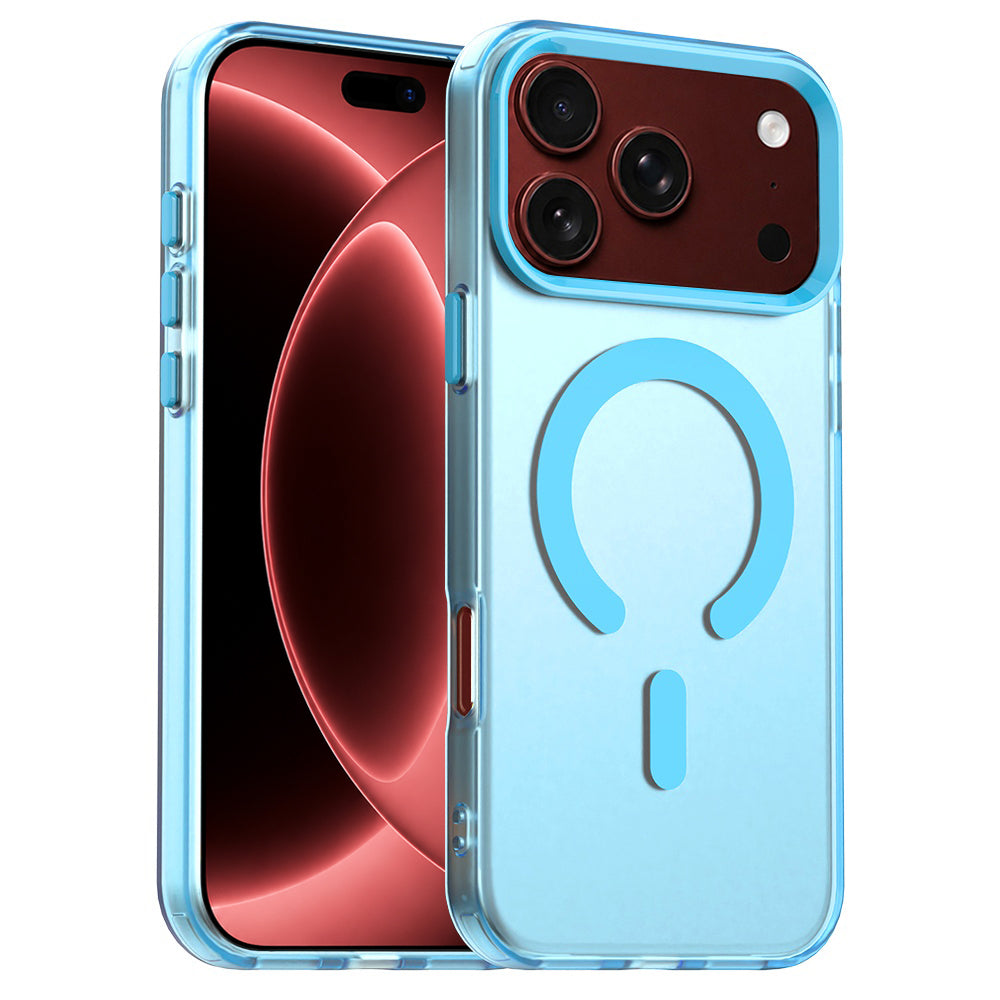 MagSafe Case for Apple iPhone 18 Pro Max / 17 Pro Max, Techsuit, CandyCase, Blue