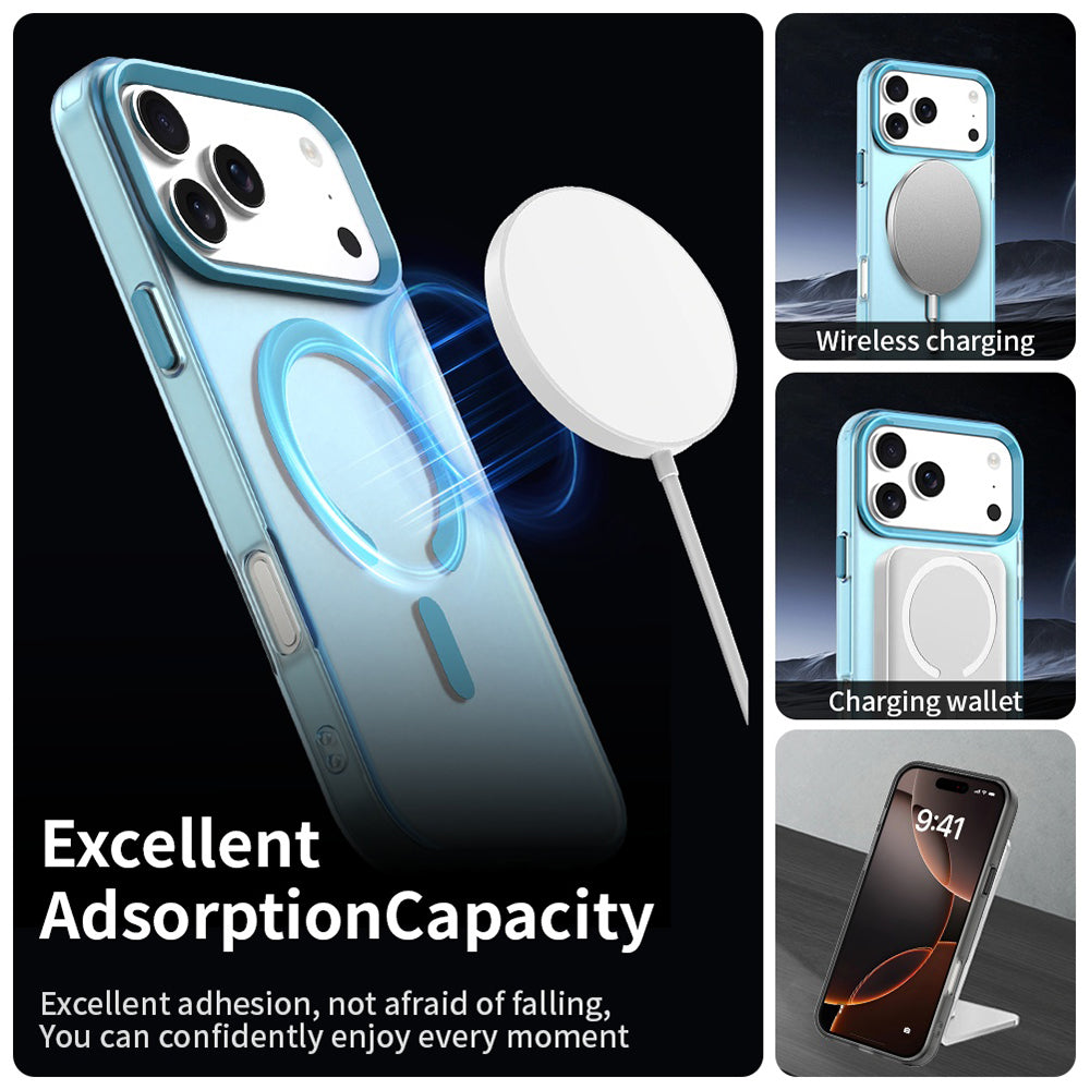 MagSafe Case for Apple iPhone 18 Pro Max / 17 Pro Max, Techsuit, CandyCase, Blue