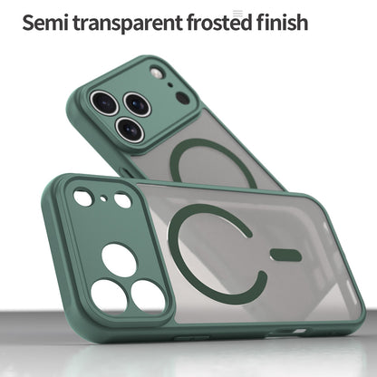 MagSafe Case for Apple iPhone 18 Pro Max / 17 Pro Max, Techsuit, HaloFrost II, Green