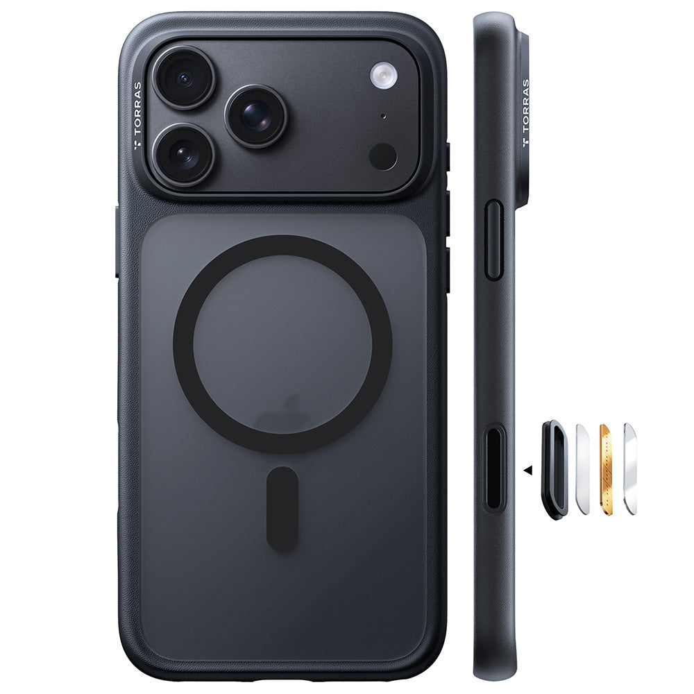 MagSafe Case for Apple iPhone 18 Pro Max / 17 Pro Max, Torras, Guardian, Black