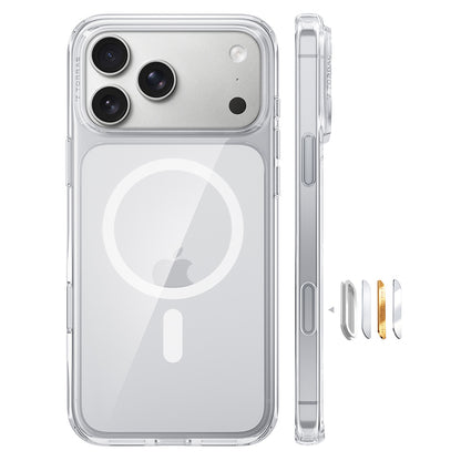 MagSafe Case for Apple iPhone 18 Pro Max / 17 Pro Max, Torras, Guardian, Transparent