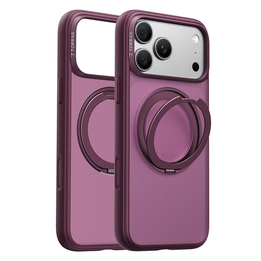 MagSafe Case for Apple iPhone 18 Pro Max / 17 Pro Max, Torras, Ostand O1 Guardian, Purple