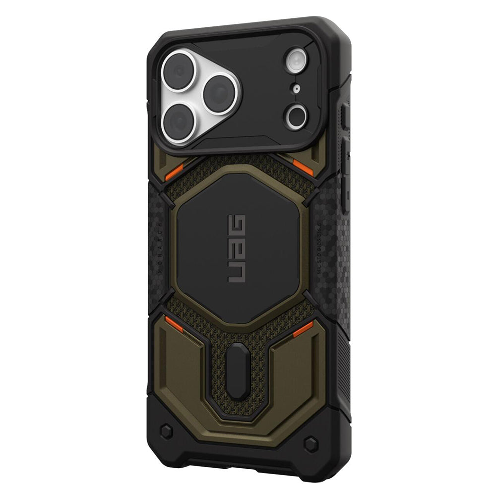 MagSafe Case for Apple iPhone 18 Pro Max / 17 Pro Max, Urban Armor Gear, Monarch Pro Kevlar, Green