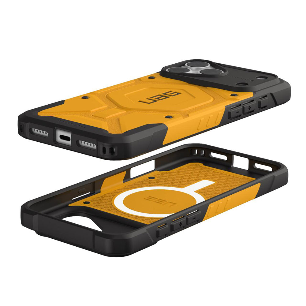 MagSafe Case for Apple iPhone 18 Pro Max / 17 Pro Max, Urban Armor Gear, Pathfinder, Yellow