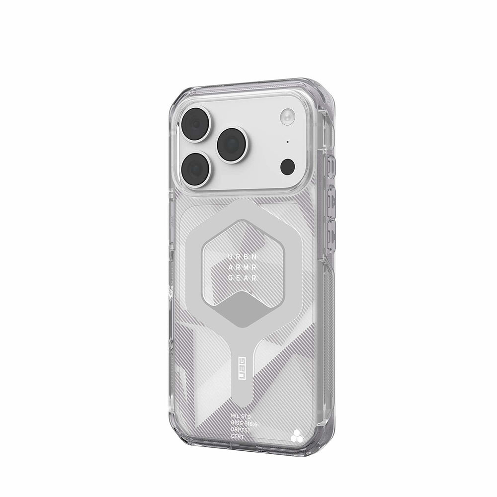 MagSafe Case for Apple iPhone 18 Pro Max / 17 Pro Max, Urban Armor Gear, Plyo, Silver