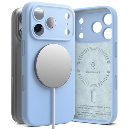 MagSafe Case for Apple iPhone 18 Pro Max, Ringke, Silicone, Blue