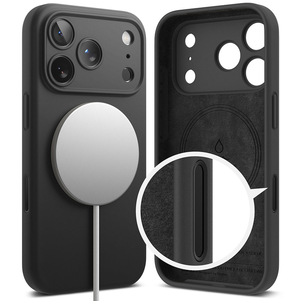 MagSafe Case for Apple iPhone 18 Pro Max, Ringke, Silicone, Black