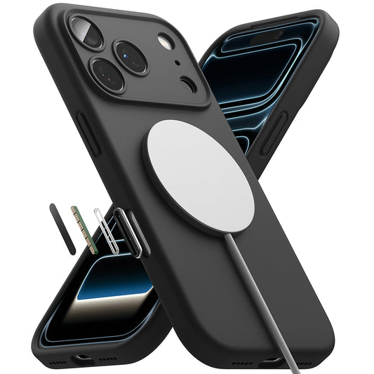 MagSafe Case for Apple iPhone 18 Pro, Ringke, Silicone, Black
