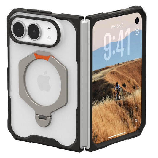 MagSafe Case for Apple iPhone Duo, Urban Armor Gear, Mouve XTE, Transparent