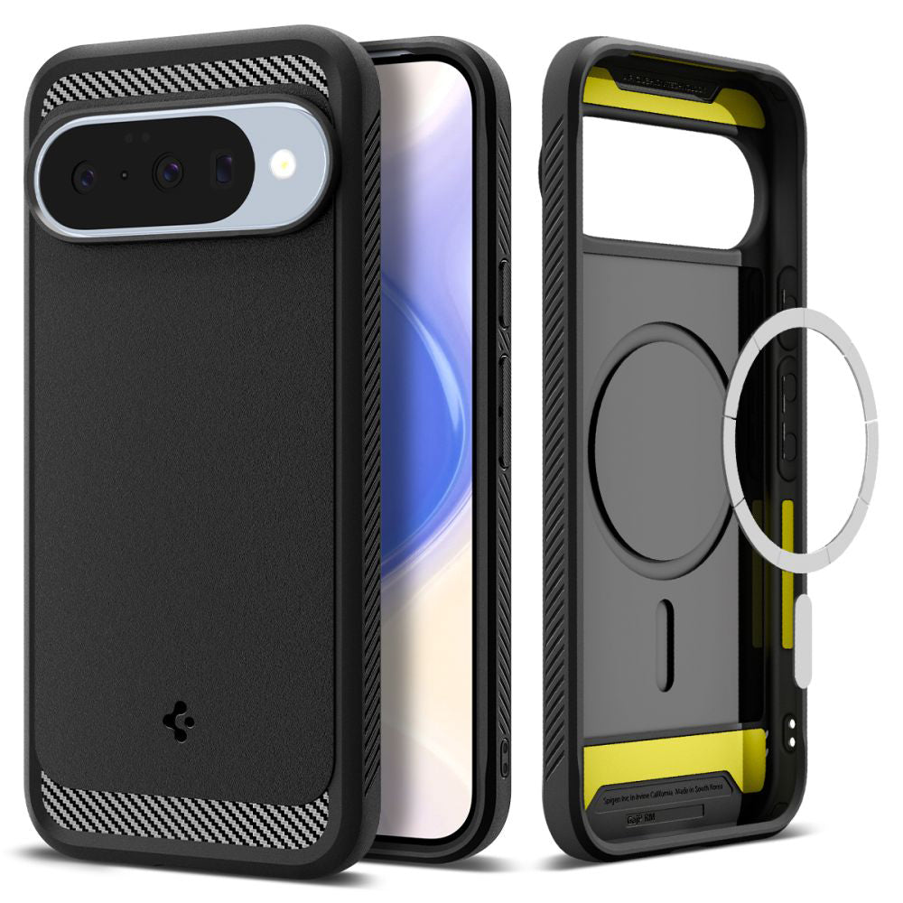 MagSafe Case for Google Pixel 10 Pro / 10, Spigen, Rugged Armor, Matte Black ACS09698