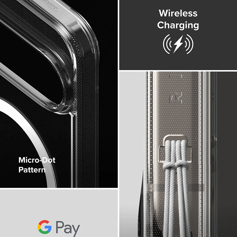 MagSafe Case for Google Pixel 10 Pro XL, Ringke, Fusion, Transparent