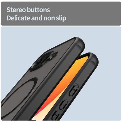 MagSafe Case for Google Pixel 10a, Techsuit, HaloFrost II, Black