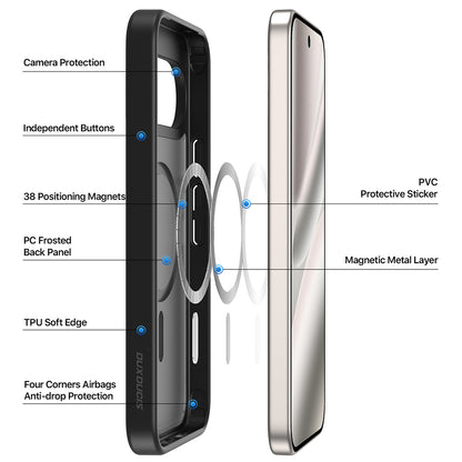MagSafe Case for Google Pixel 11 Pro / 11 / 10 Pro / 10 / 9, DUX DUCIS, Yind, Black