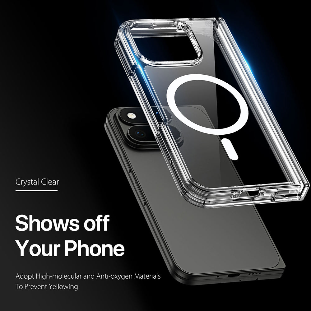 MagSafe Case for Google Pixel 11 Pro Fold, DUX DUCIS, Clear, Transparent