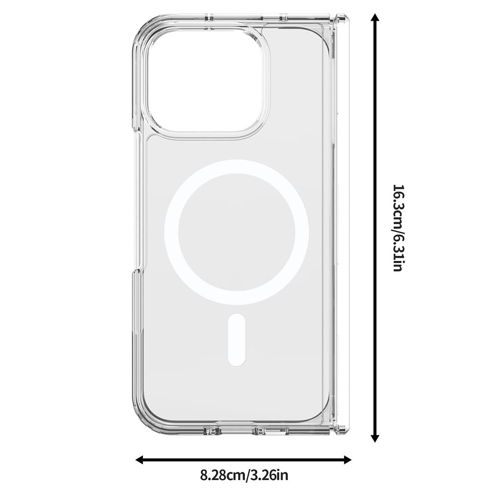 MagSafe Case for Google Pixel 11 Pro Fold, DUX DUCIS, Clear, Transparent