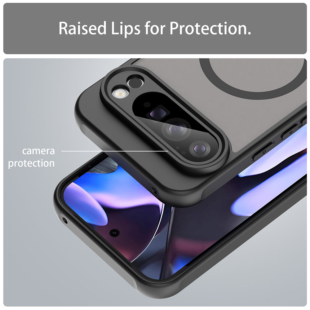 MagSafe Case for Google Pixel 11 Pro XL, Techsuit, HaloFrost II, Purple