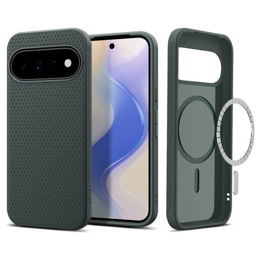 MagSafe Case for Google Pixel 11, Spigen, Liquid Air, Green ACS11853