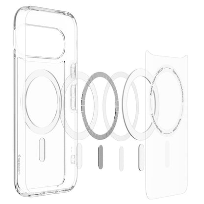 MagSafe Case for Google Pixel 11, Spigen, Ultra Hybrid, Clear White ACS11441