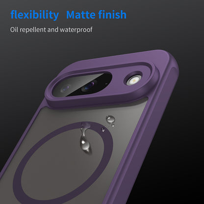 MagSafe Case for Google Pixel 9, Techsuit, HaloFrost II, Purple